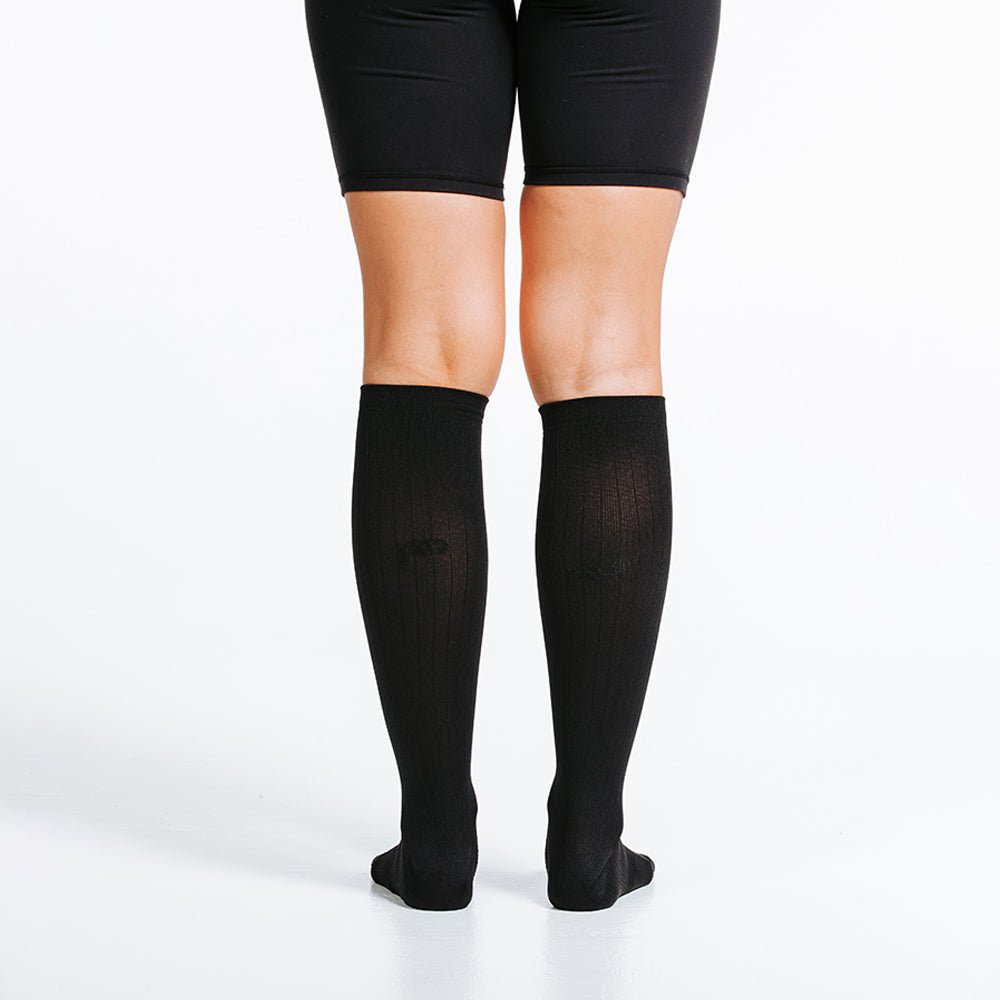 Pro Compression Marathon Socks, Black on Black