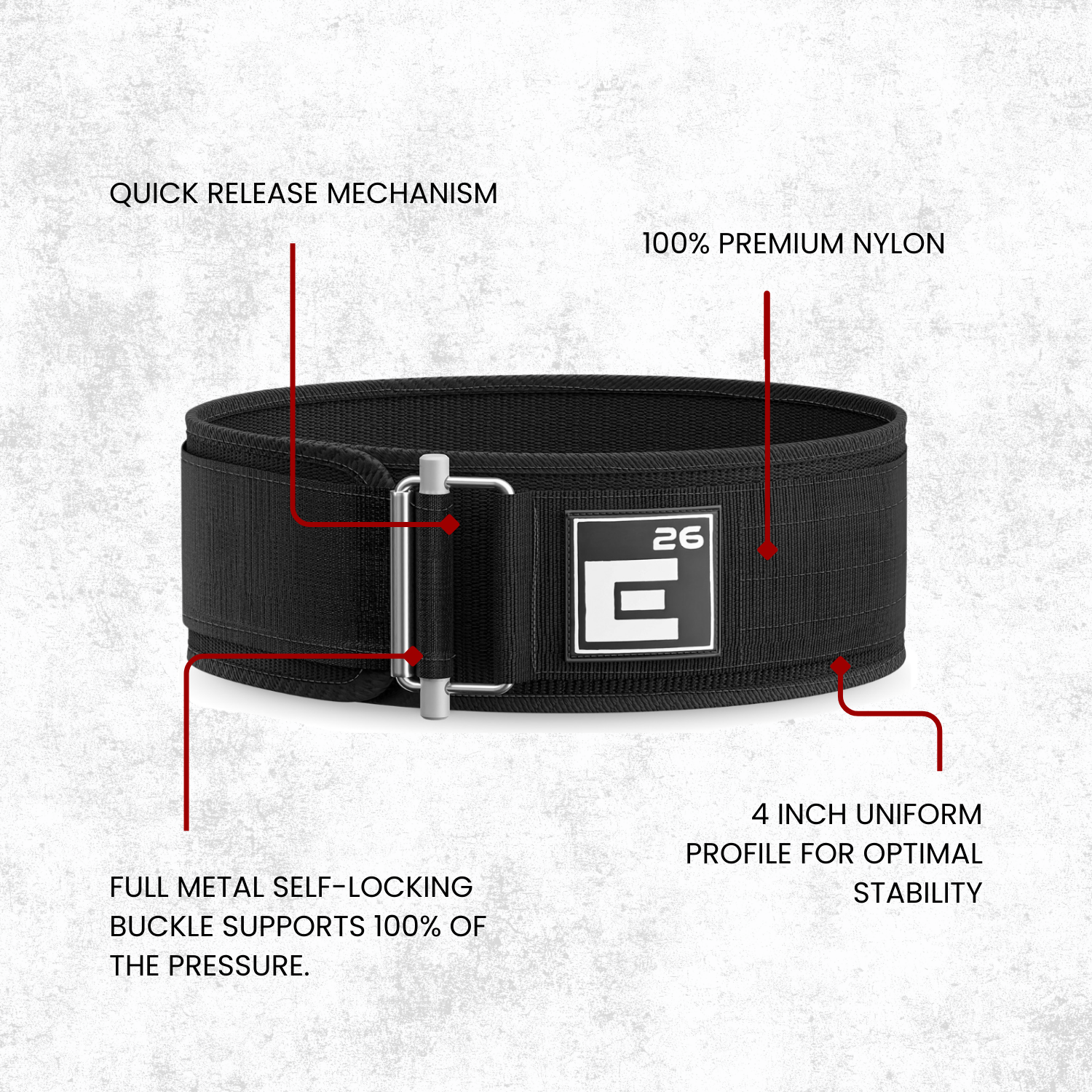 Element 26 Weightlifting Belt