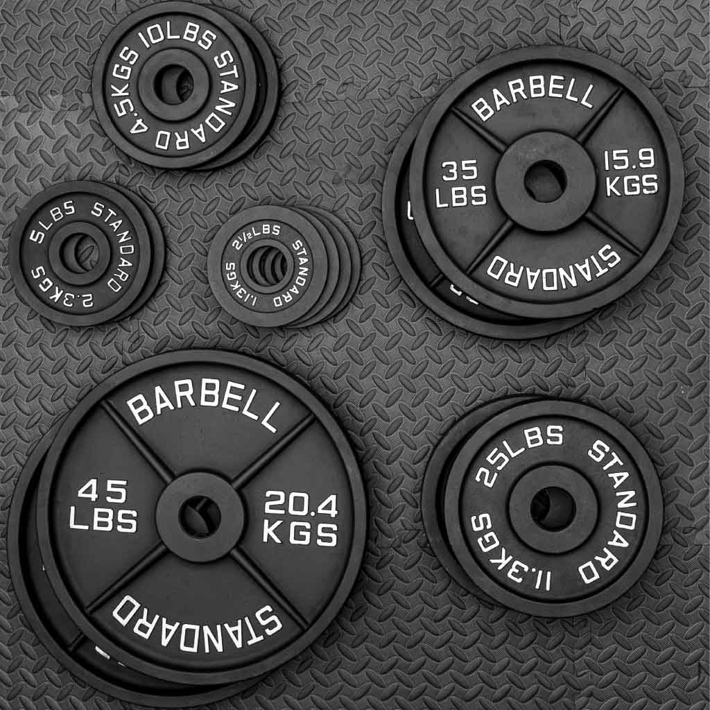 Cast Iron Olympic Weight Plates