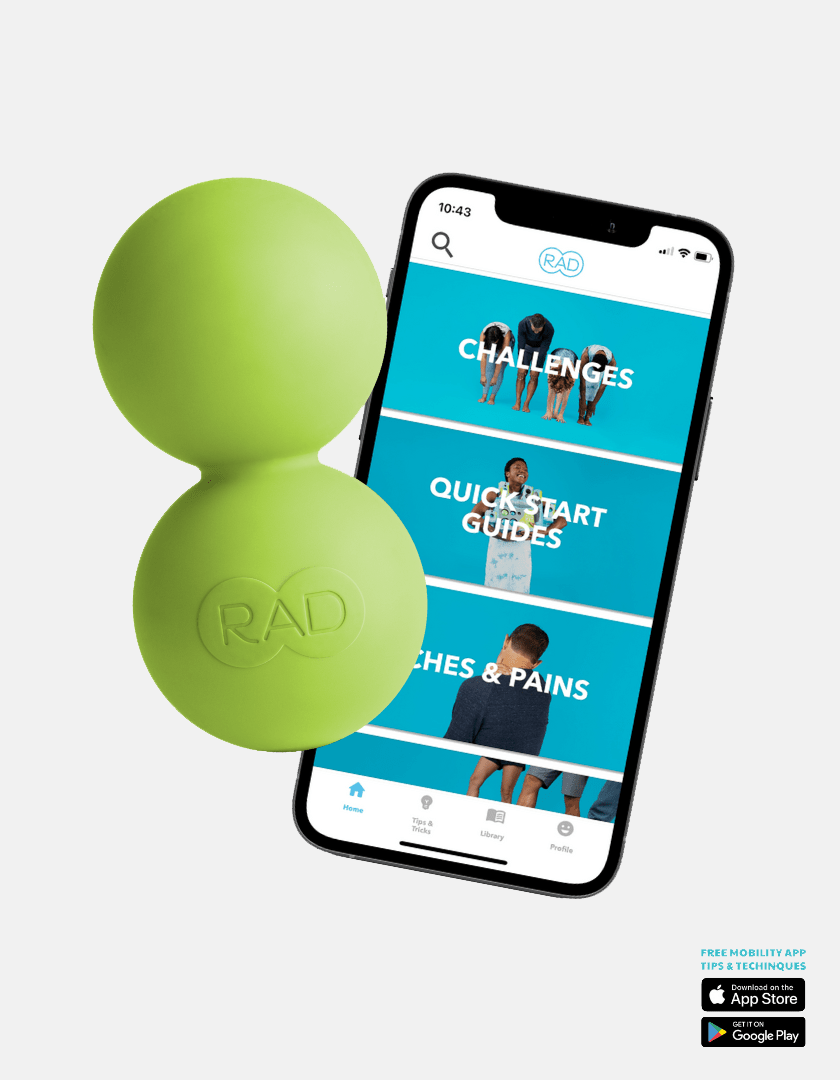 RAD Peanut Roller – Back Massage Roller for Spine & Muscle Relief