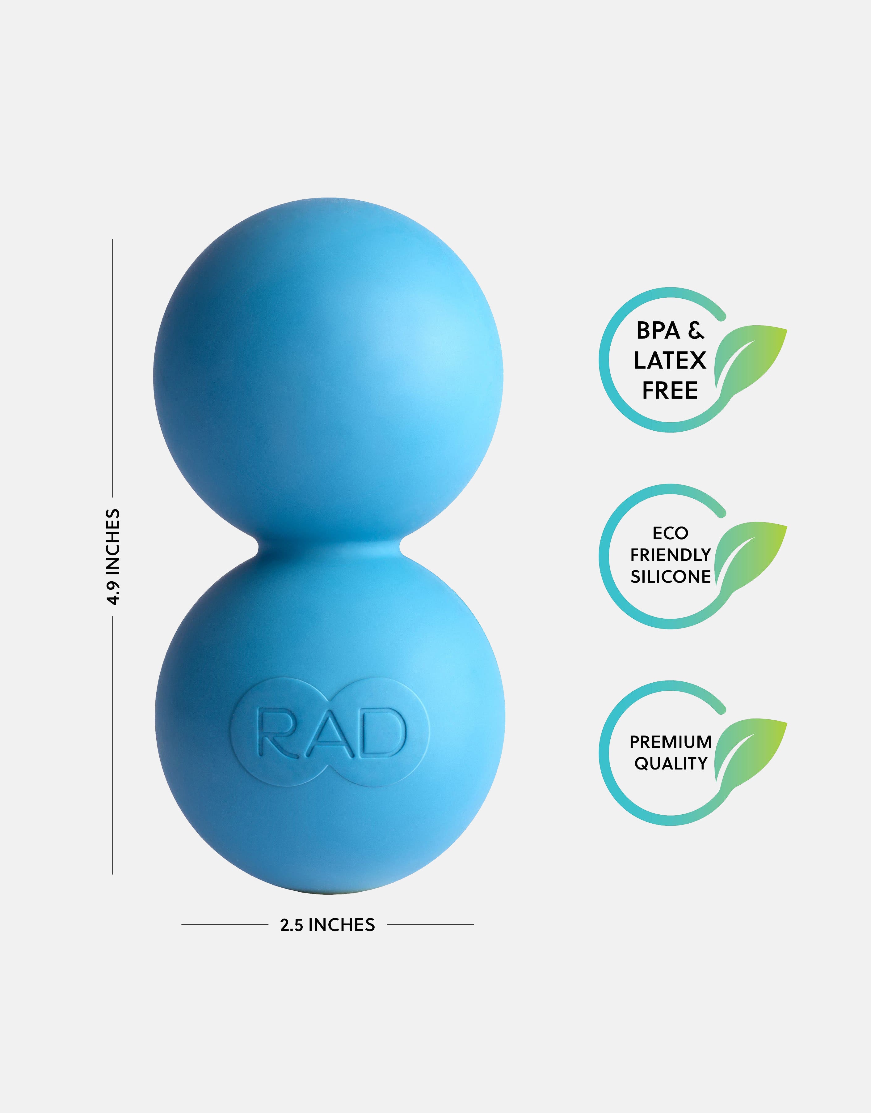 RAD Peanut Roller – Back Massage Roller for Spine & Muscle Relief