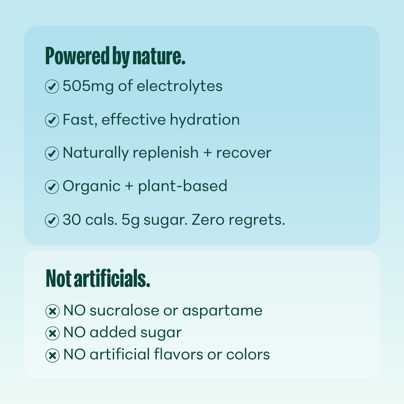 Nooma Hydration Blueberry Peach