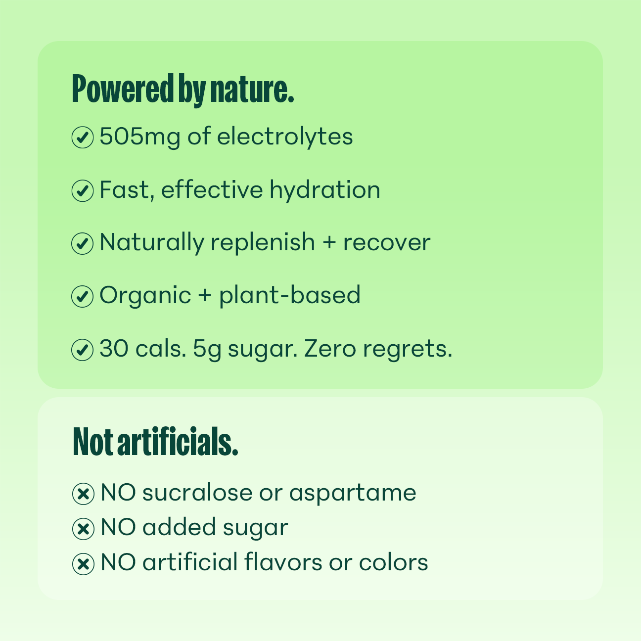 Nooma Hydration Chocolate Mint