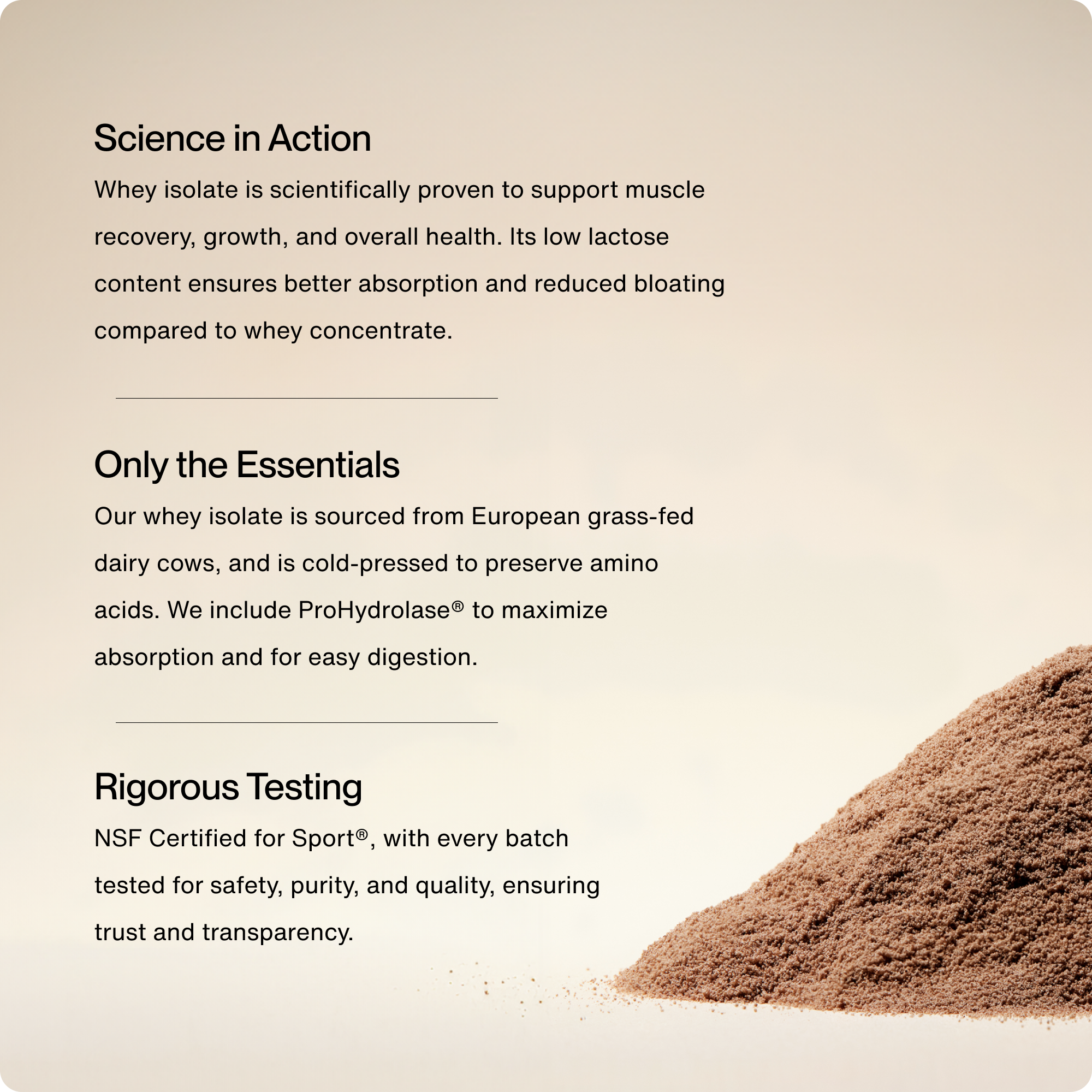 Momentous Grass-Fed Whey Protein Isolate Powder