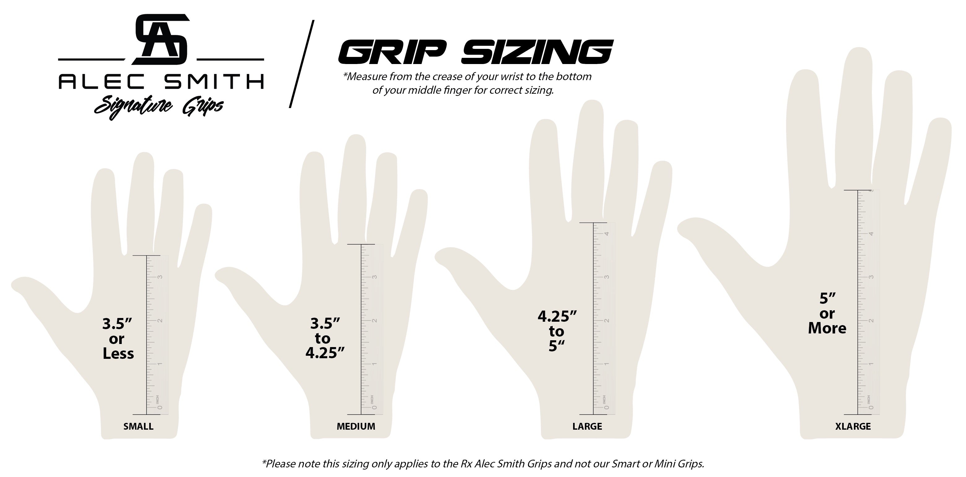 RX Smart Gear Alec Smith Grips 2.0