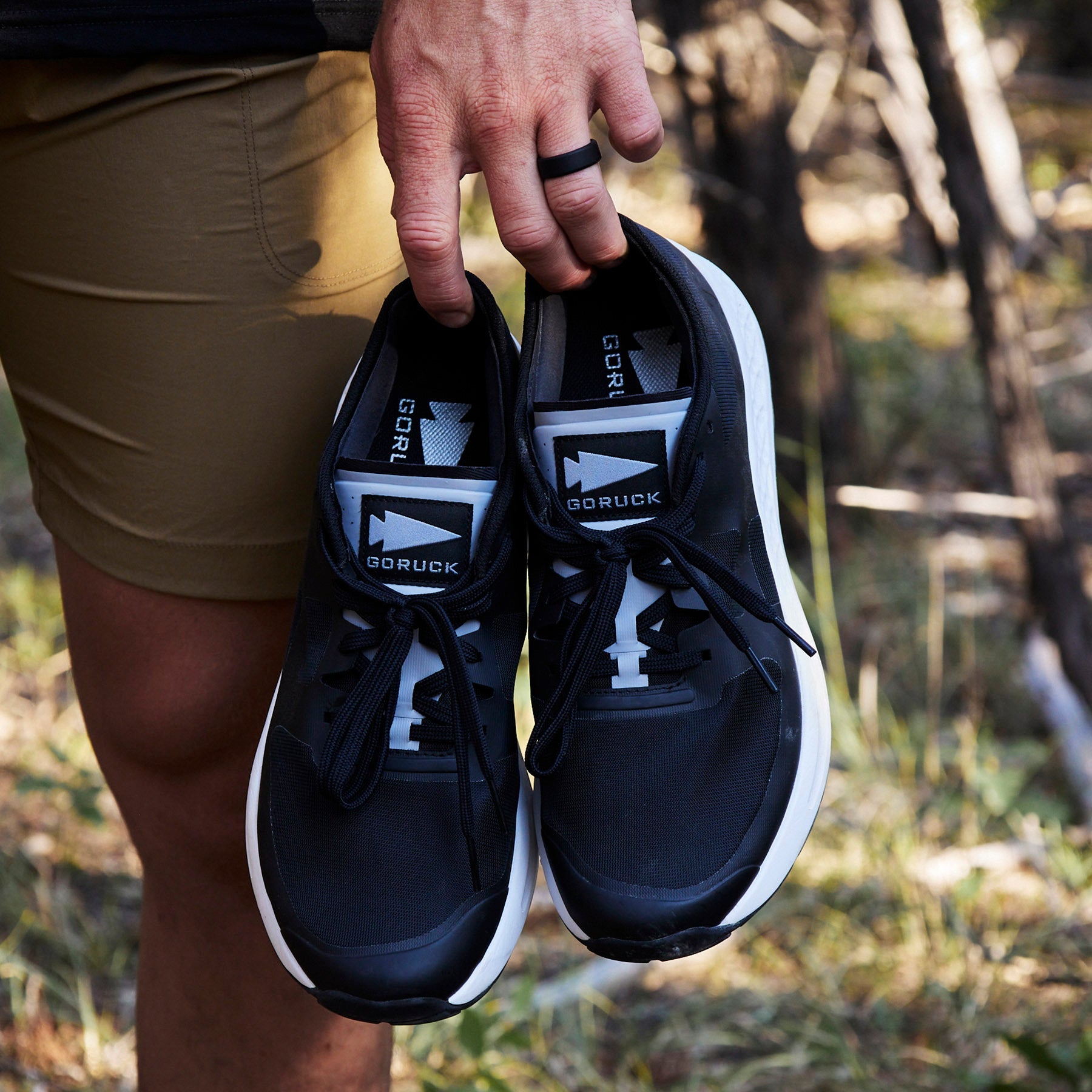GORUCK Rough Runners - Black + Stone + White