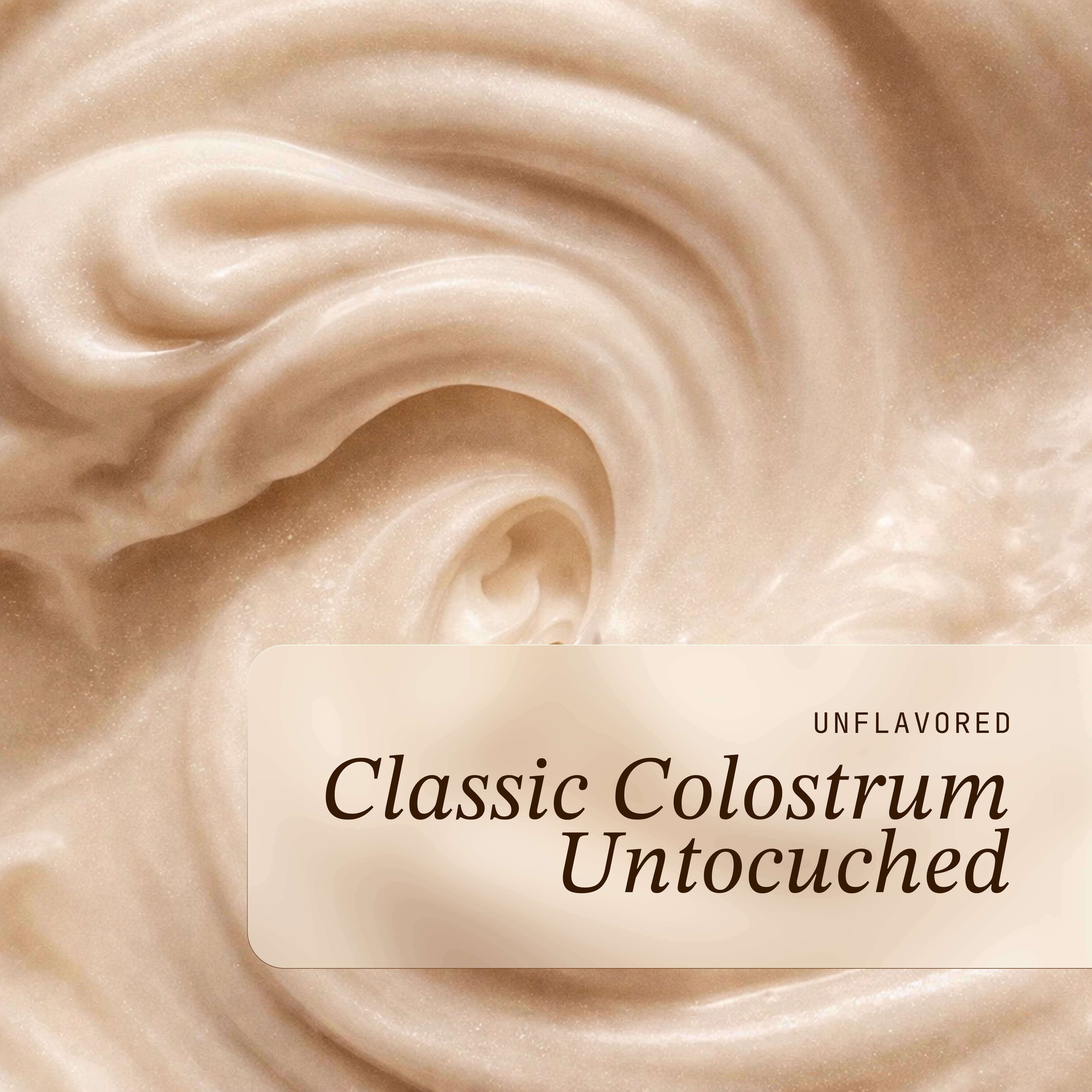 Nature's Gold: Unflavored Colostrum