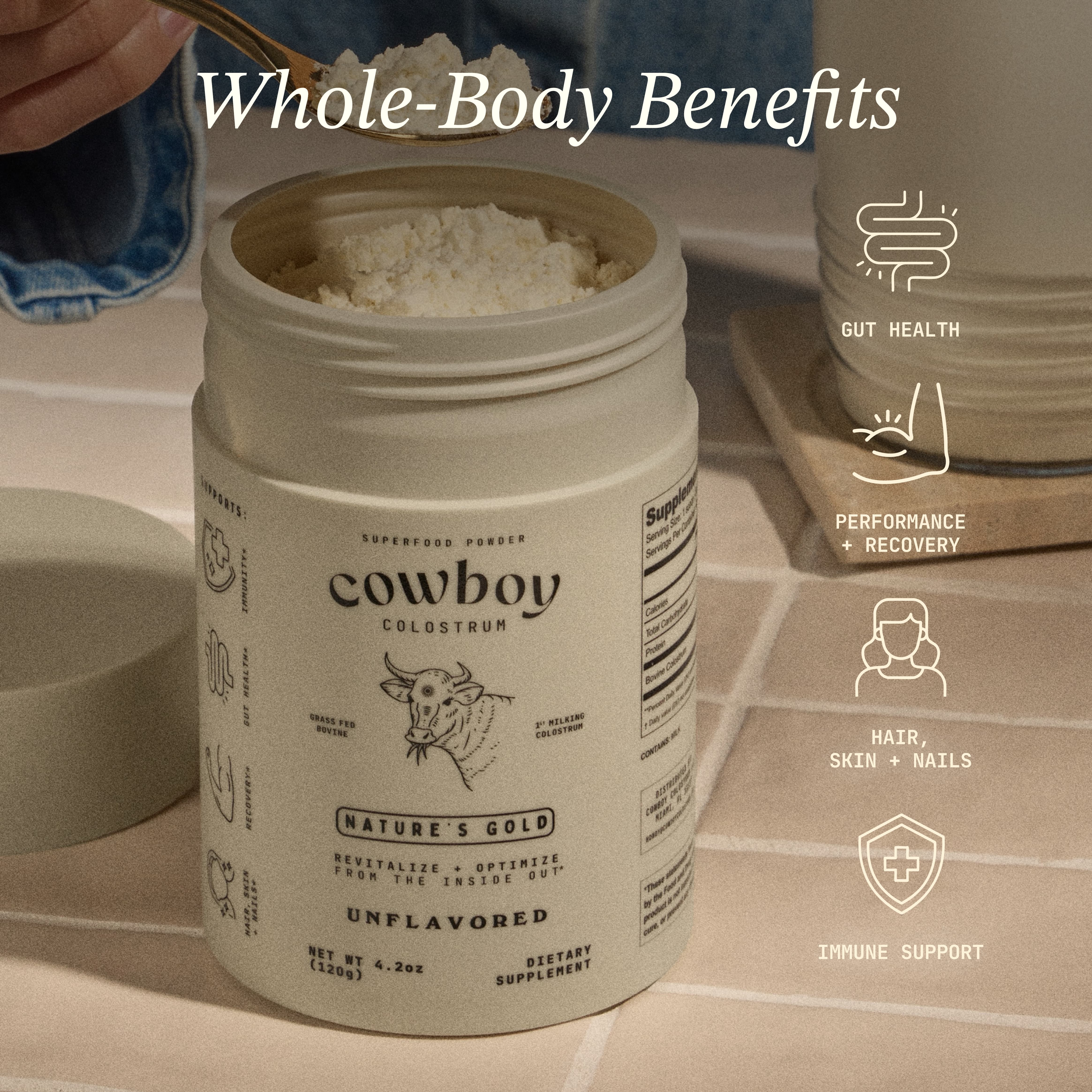 Nature's Gold: Unflavored Colostrum