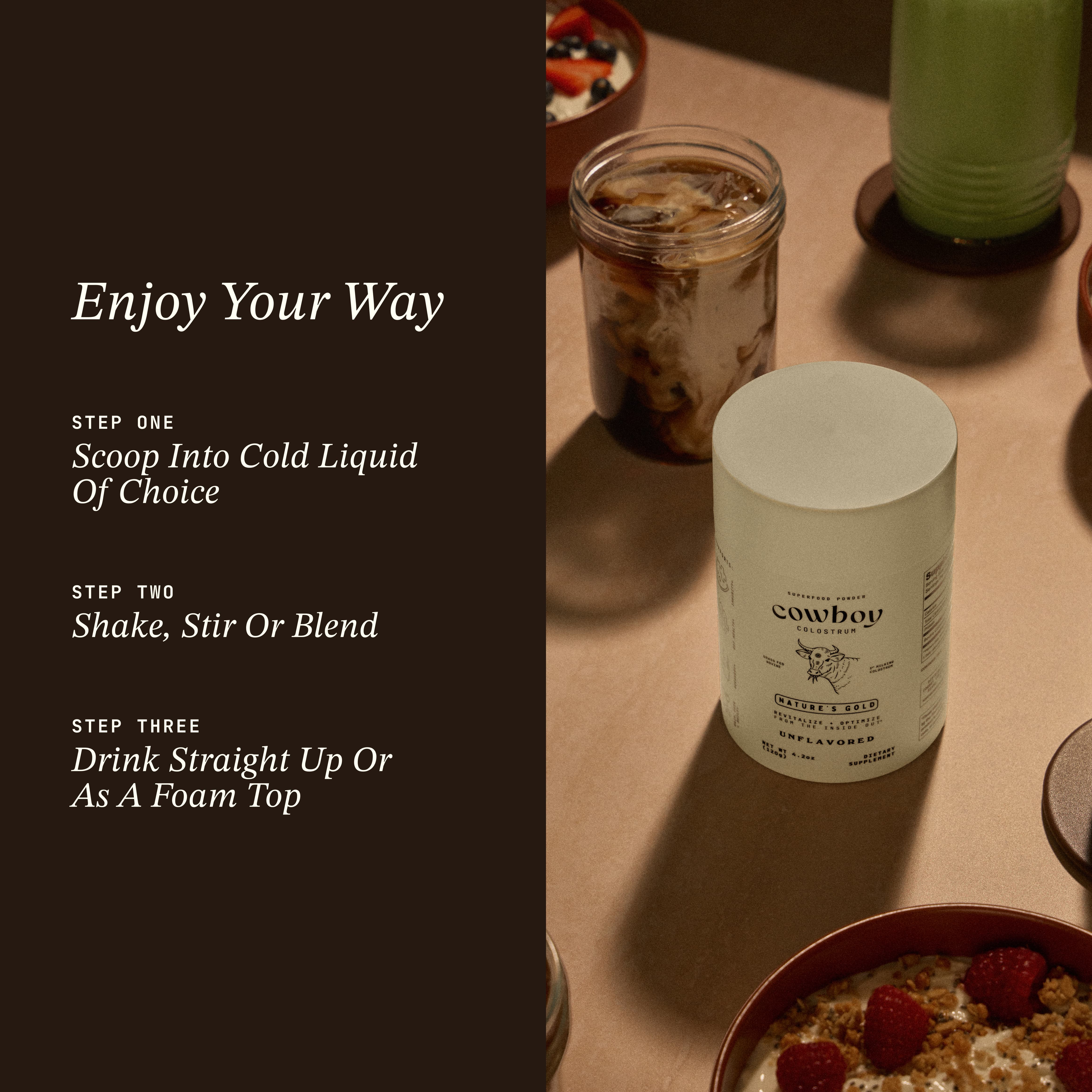 Nature's Gold: Unflavored Colostrum