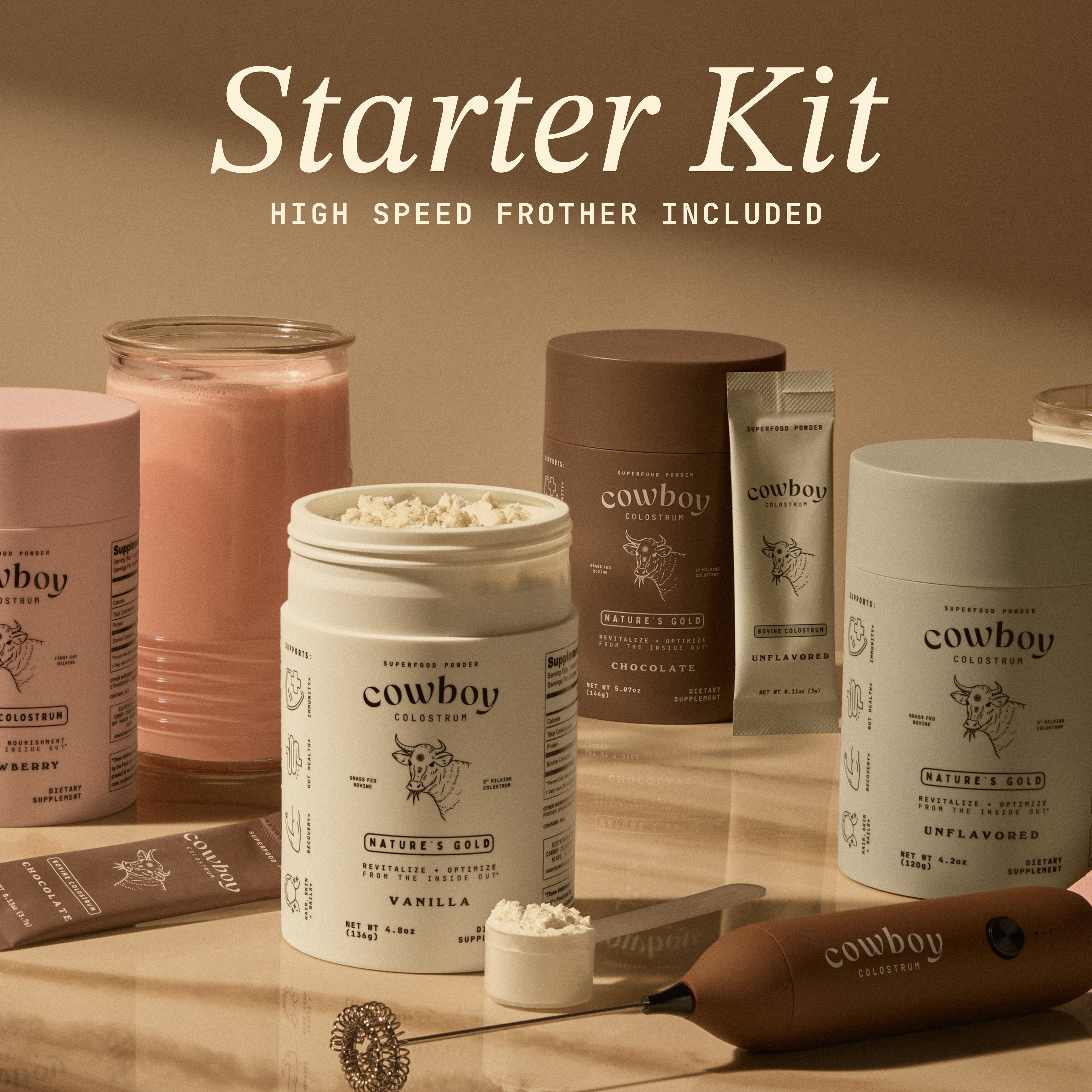 Cowboy Starter Kit: Vanilla